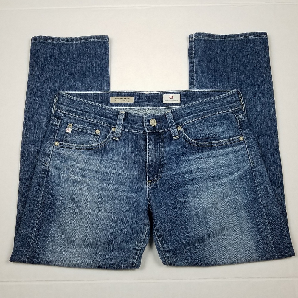 AG Adriano Goldschmied Tomboy Crop Jeans